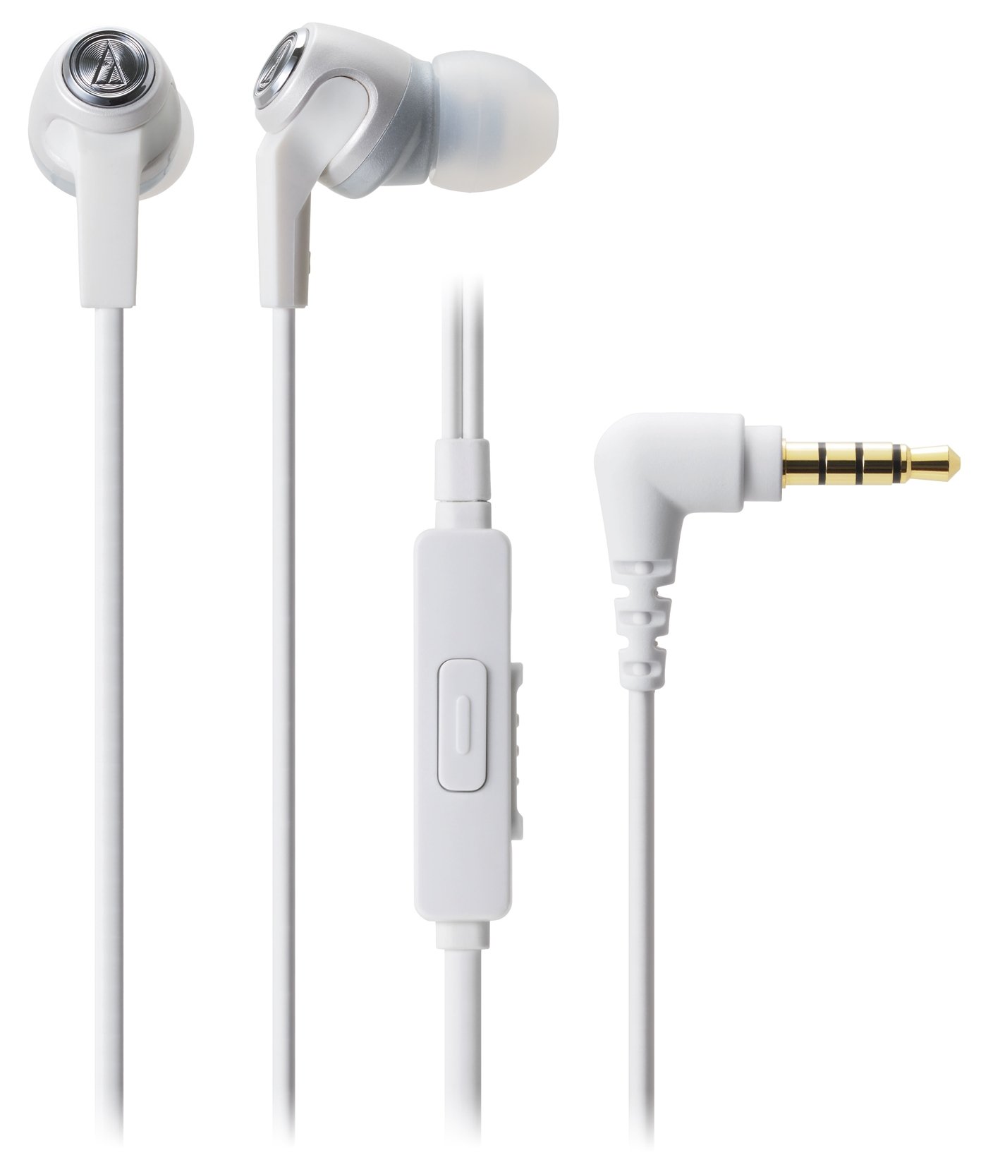 【中古】 audio technica オーディオテクニカ カナル型イヤホン スマートフォン用 ホワイト ATH-CK323iS WH Amazon.co.jp: audio-technica カナル型イヤホン スマートフォン用